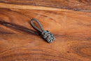 Brown Haze Paracord Zipper Pulls