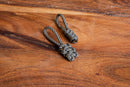 Brown Haze Paracord Zipper Pulls