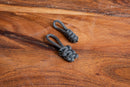 Zebra Paracord Zipper Pulls