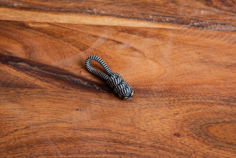 Zebra Paracord Zipper Pulls