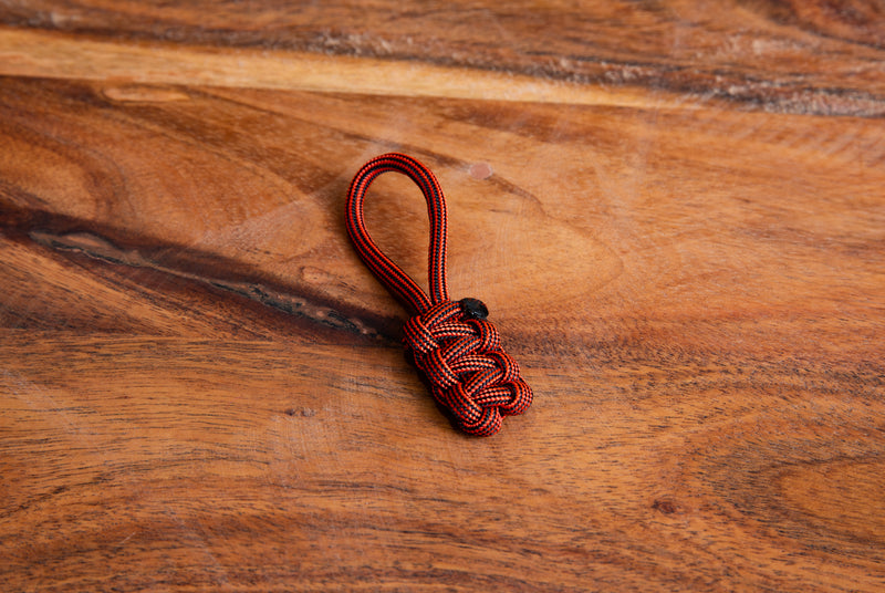 Burnt Orange Zipper Pulls