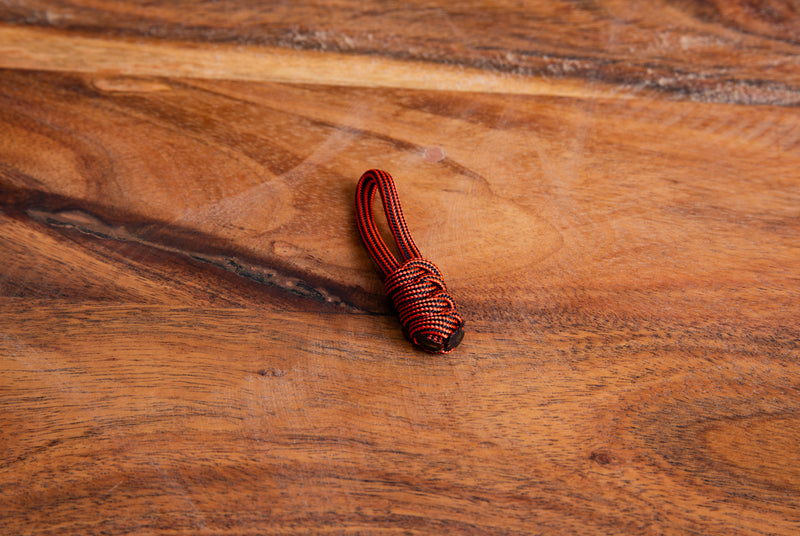 Burnt Orange Zipper Pulls