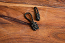 Tiger Stripe Camo Paracord Zipper Pulls