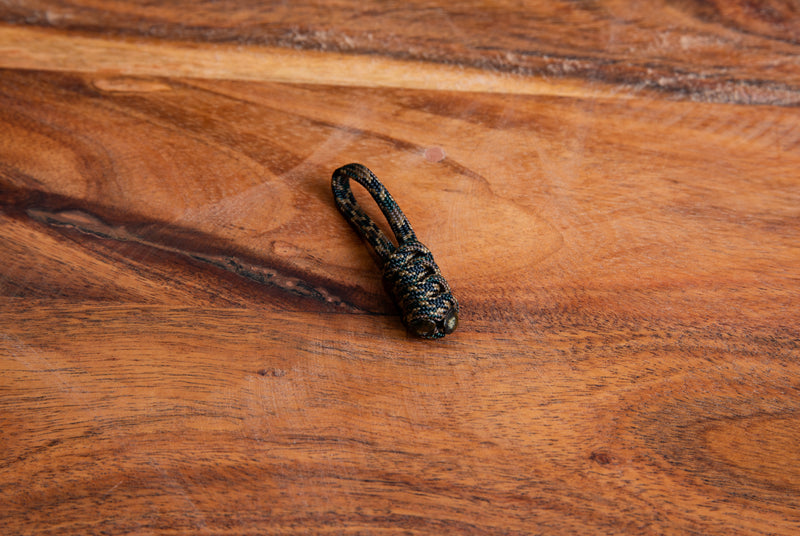 Tiger Stripe Camo Paracord Zipper Pulls