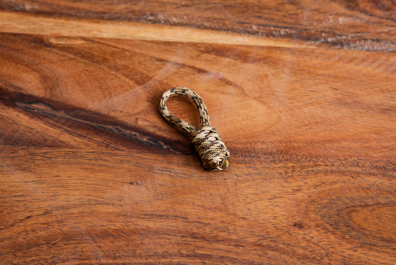 Desert Sand Camo Paracord Zipper Pulls