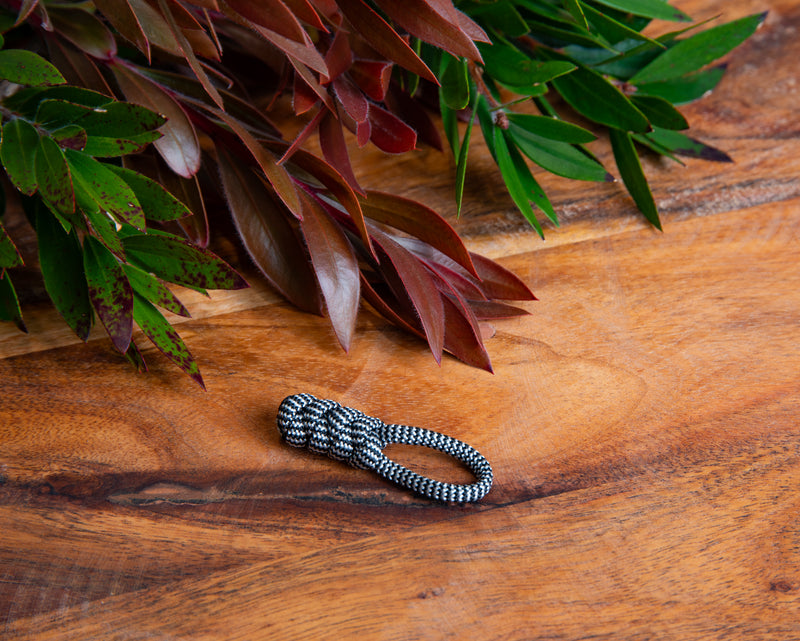 Zebra Paracord Zipper Pulls