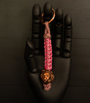 Kiburi Lion Pink Keychain