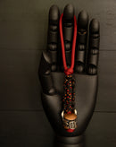 Angry Trucker Firey Keychain