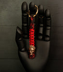 American Indian Burnt Red Keychain