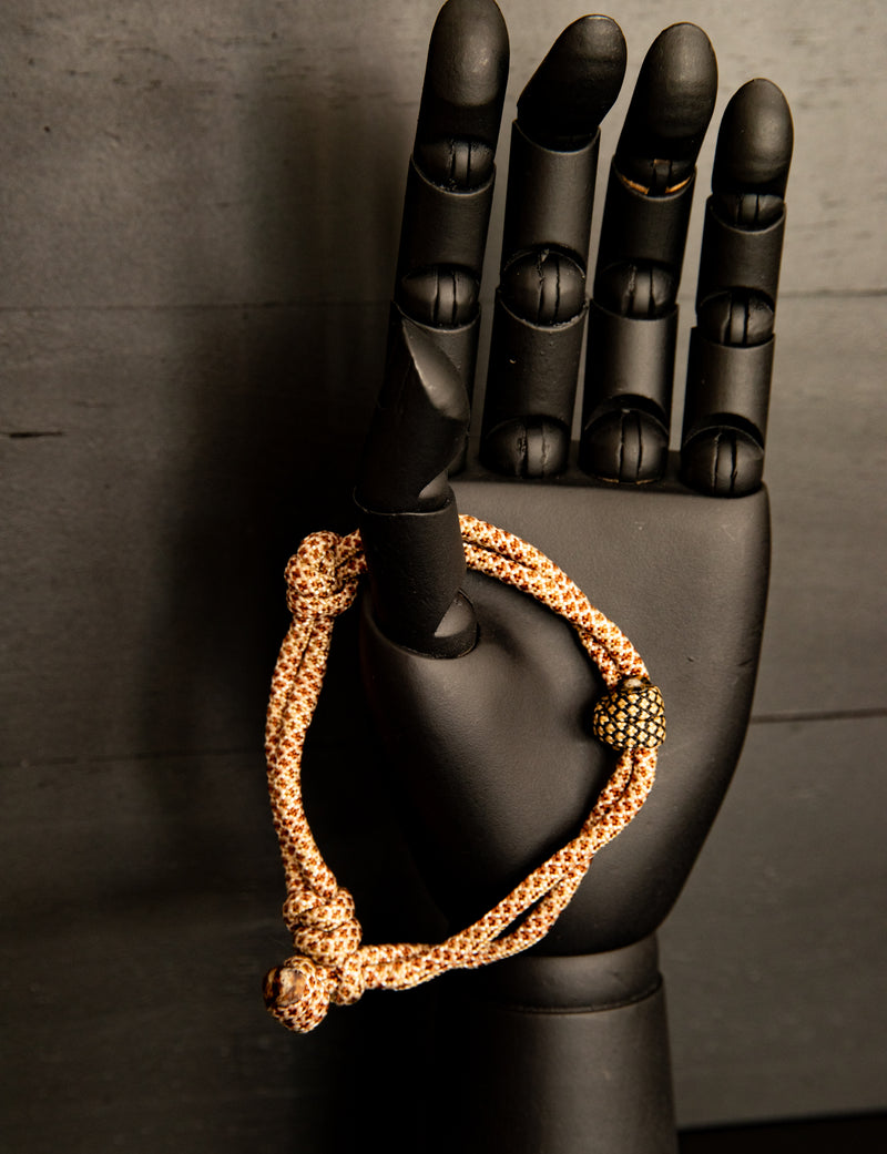 Beaded Paracord Bracelet Giraffe Cheetah