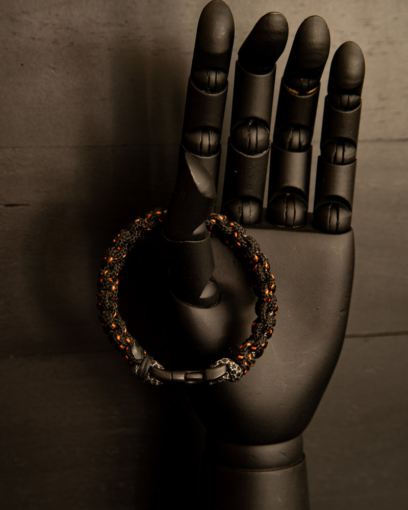 Spotted Black Honeycombe Bracelet