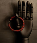 Red Ember Buckled Paracord Bracelet