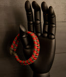 Blackboy On Red Embers Bracelet