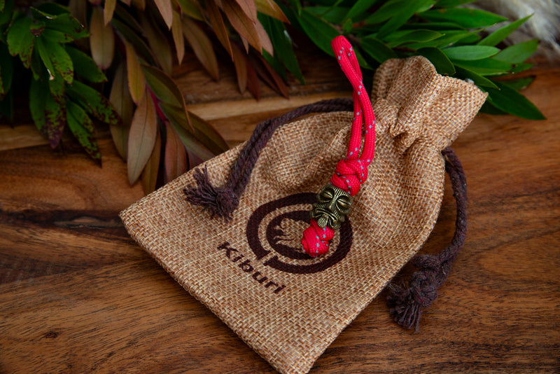 Reflective Red Inca Lanyard
