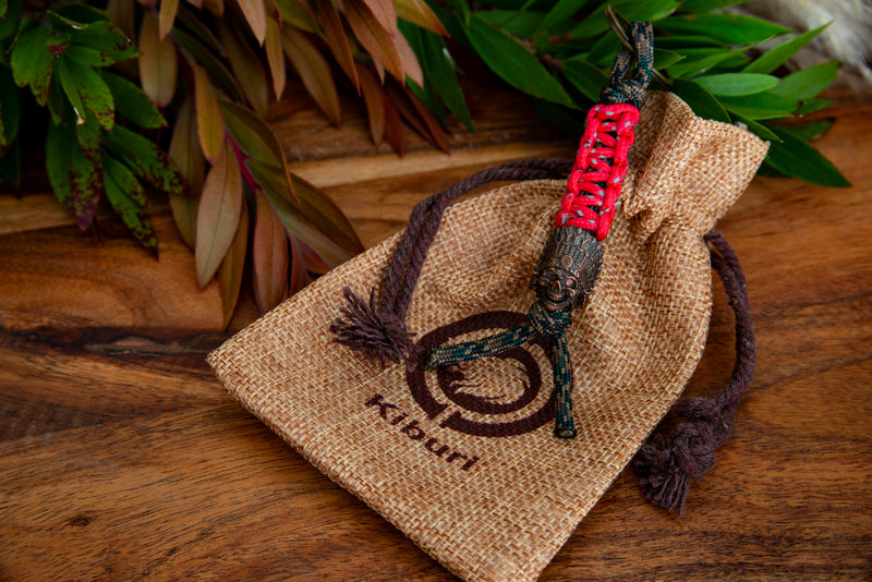 Indian Skeleton Camo Keychain