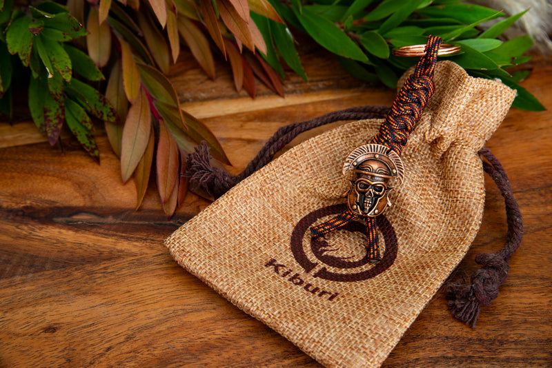 Roman Soldier Orange Keychain
