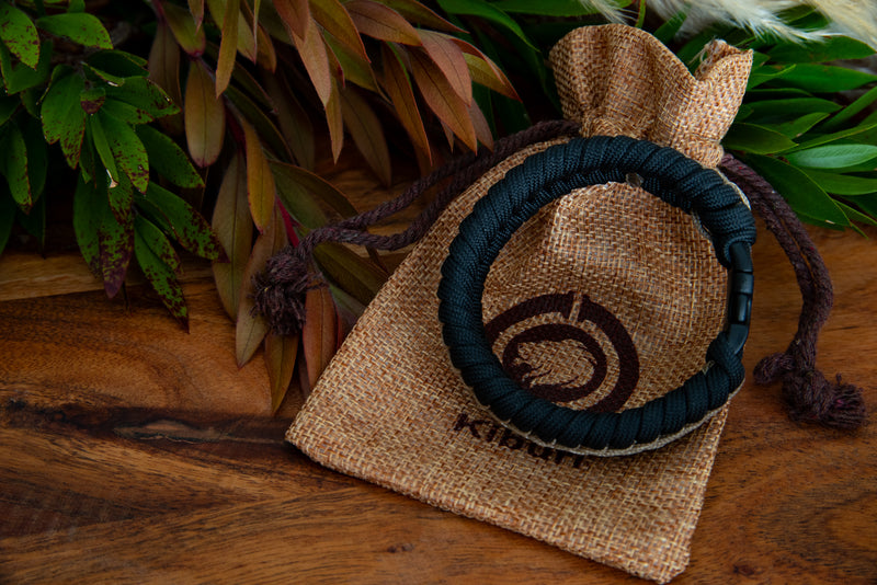 The Luxe Black Road Bracelet