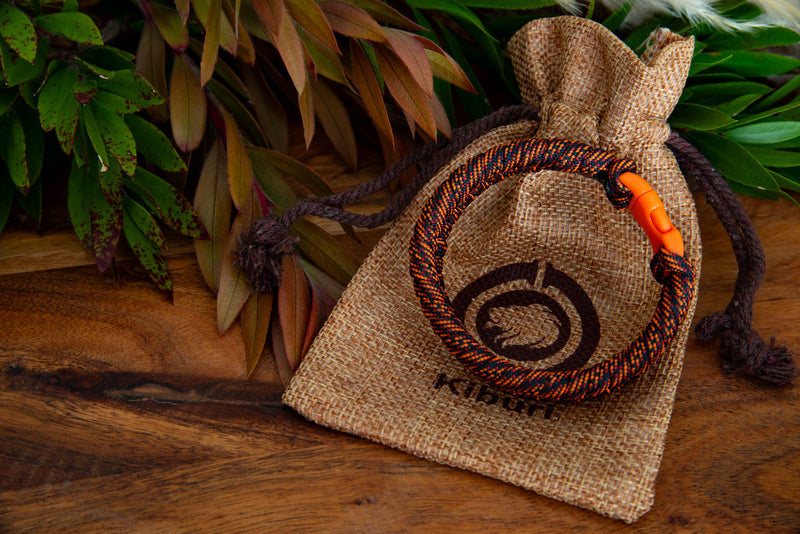 Orange Sunset Buckle Bracelet