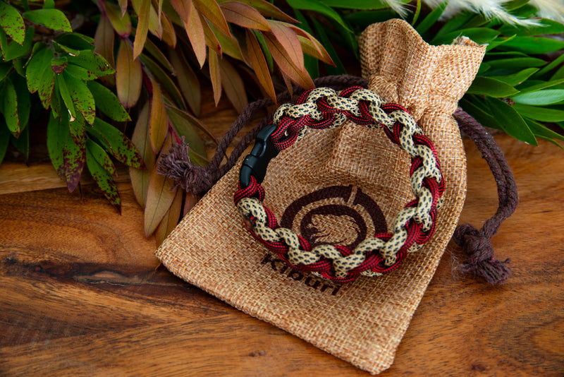 Cheetah On Lava Plains Ladder Bracelet