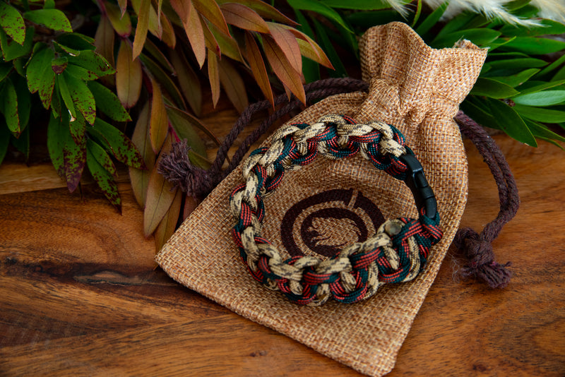 Fire on The Desert Plains Ladder Bracelet