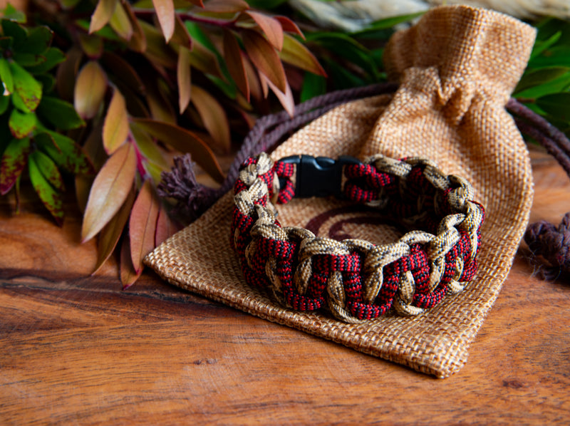 Red Serpent Camo Bracelet
