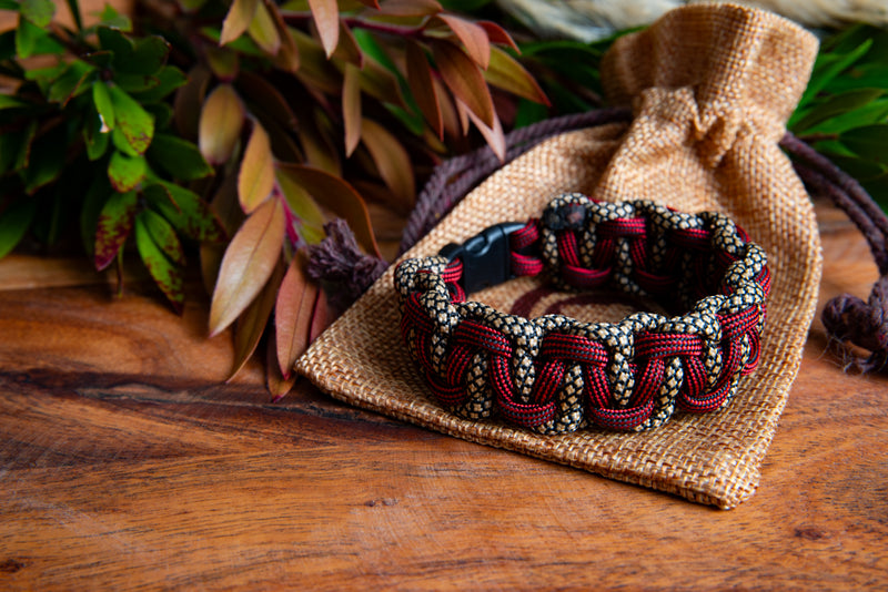 Jaguar and Firey Jungle Ladder Bracelet