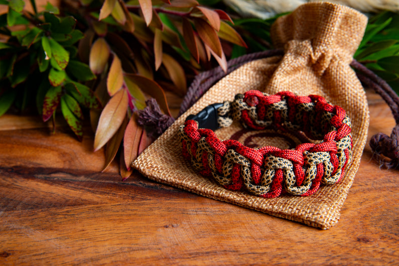 Spotted Jungle Cat Ladder Bracelet