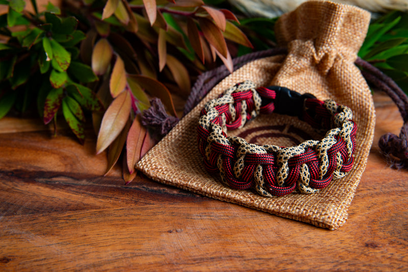 Cheetah On Lava Plains Ladder Bracelet