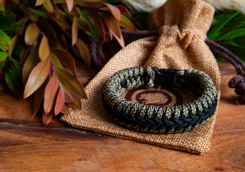 The Luxe Black Butt Timber Bracelet