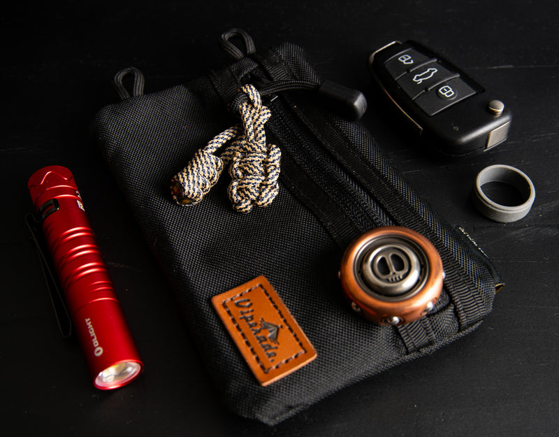 Brown Haze Paracord Zipper Pulls