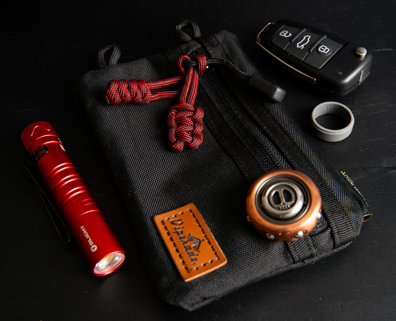 Firefighter Red Paracord Zipper Pulls