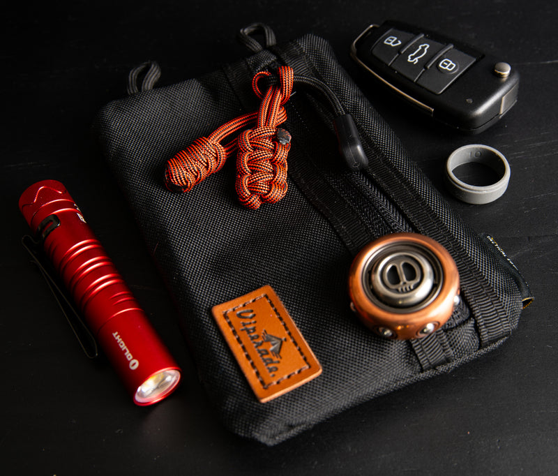 Burnt Orange Zipper Pulls