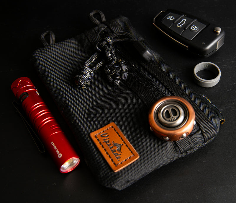 Black Grey Stripes Zipper Pulls