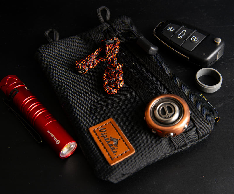 Crackling Fire Paracord Zipper Pulls