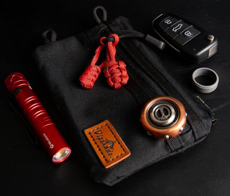 Tiger Red Zipper Pulls
