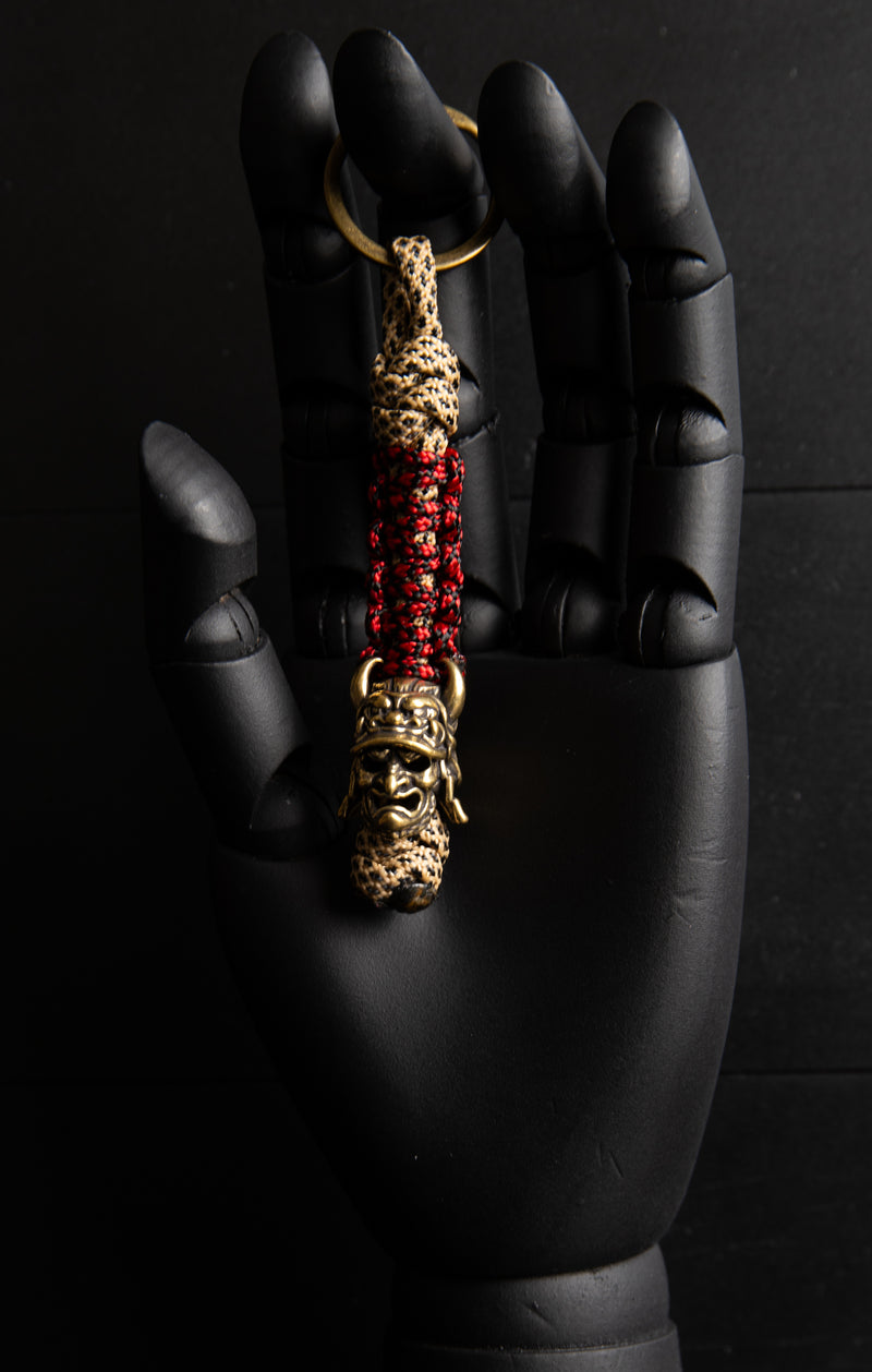 Japanese Samurai Masked Keychain