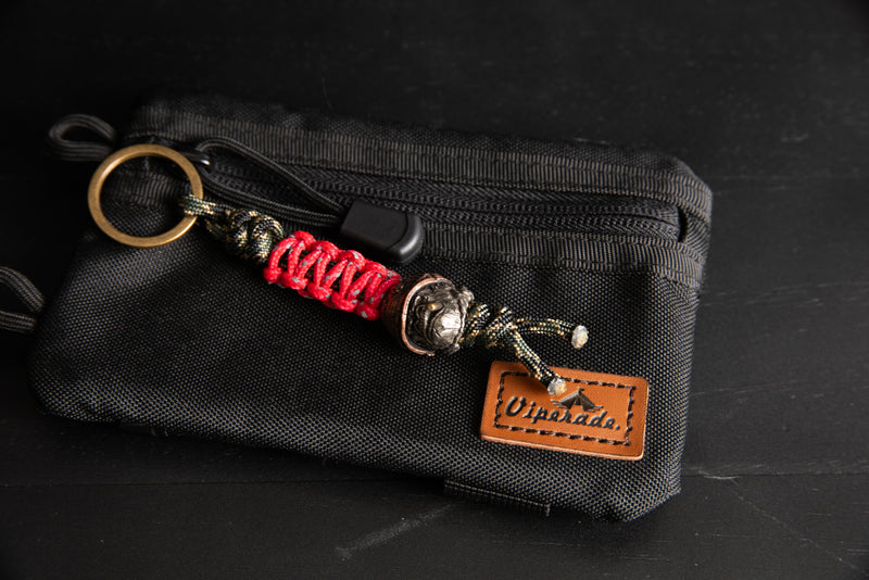 Cool Gorilla Red Green Keychain