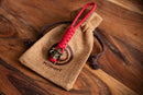 Japanese Master Samurai Warrior Red Lanyard
