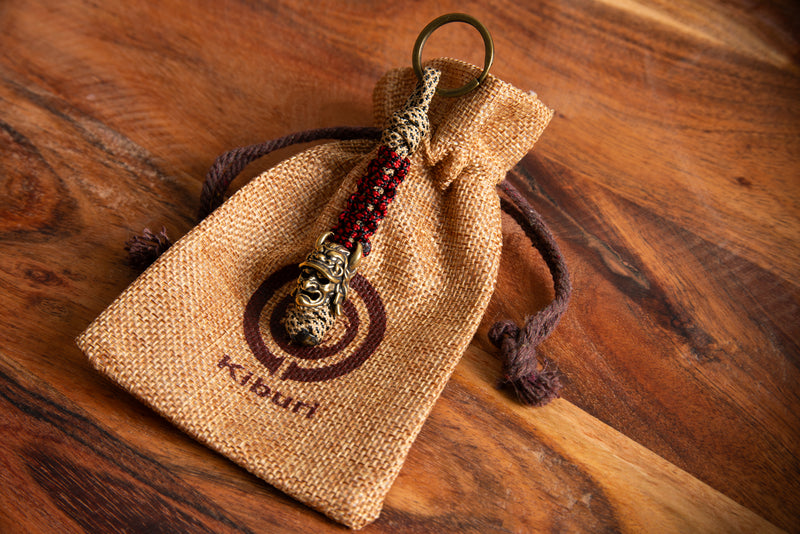 Japanese Samurai Masked Keychain