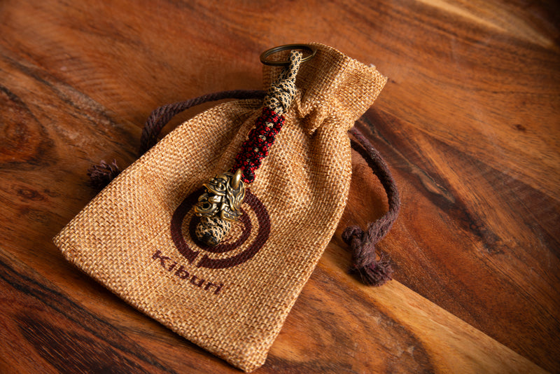 Japanese Samurai Masked Keychain