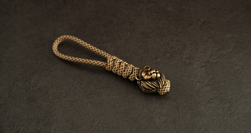 Hiena Brown Kiburi Lion Lanyard
