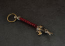 African Rhino Red Hiena Keychain
