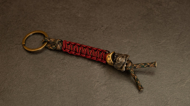 Gorilla Truckie Red Keychain