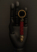 Fire Fighter In The Bush Keychain