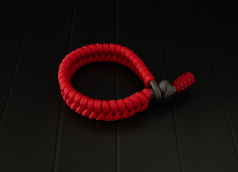 Volcano Over Ash Paracord Bracelet