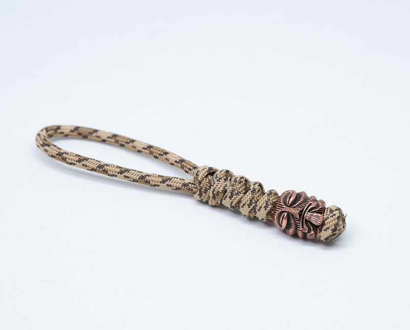 Inca Brown Stripe Lanyard