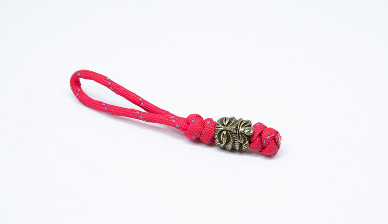 Reflective Red Inca Lanyard