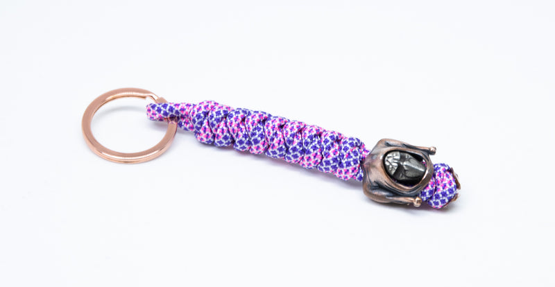 Bubble Gum Mortal Warrior Keychain
