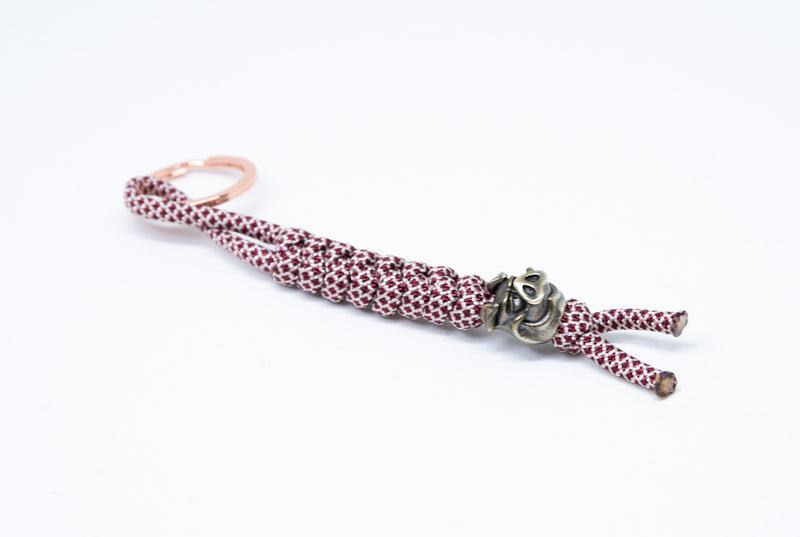 Happy Pig Pink Bacon Keychain