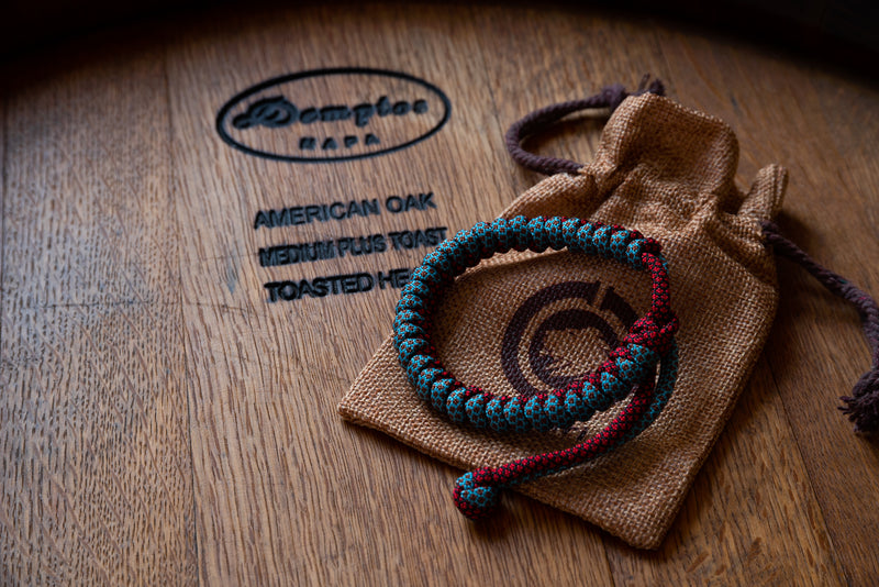 Red Blue Diamond Summer Breeze Bracelet